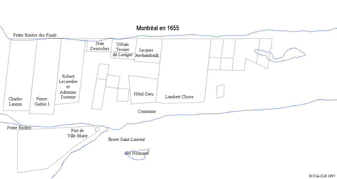 Montréal en 1655