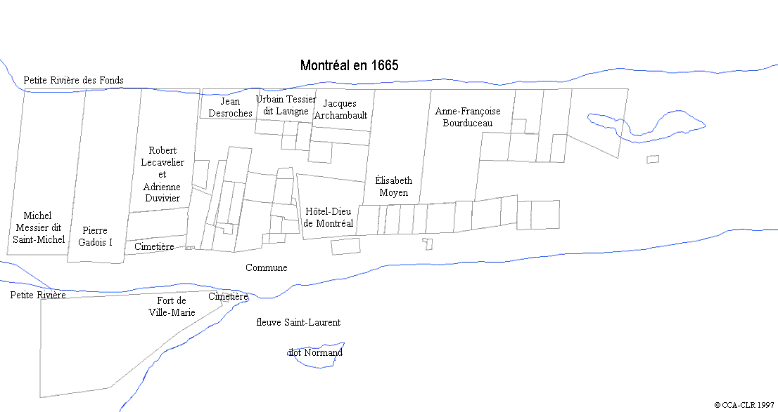 Montréal en 1665
