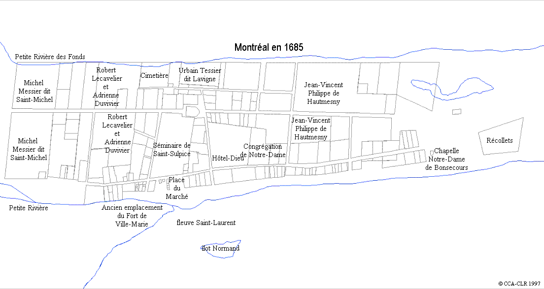 Montréal en 1685