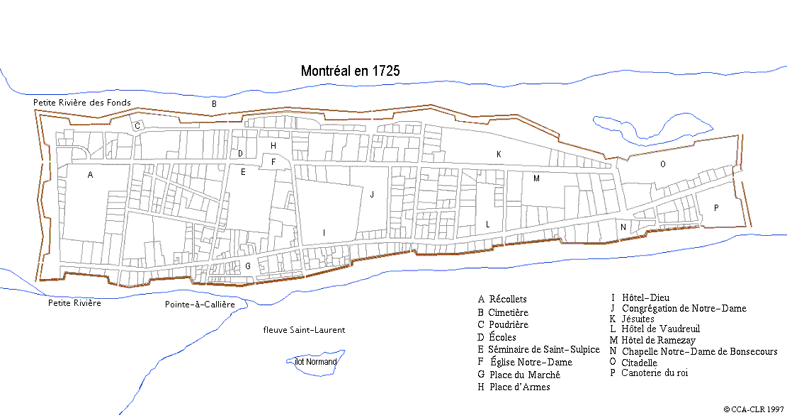 Montréal en 1725