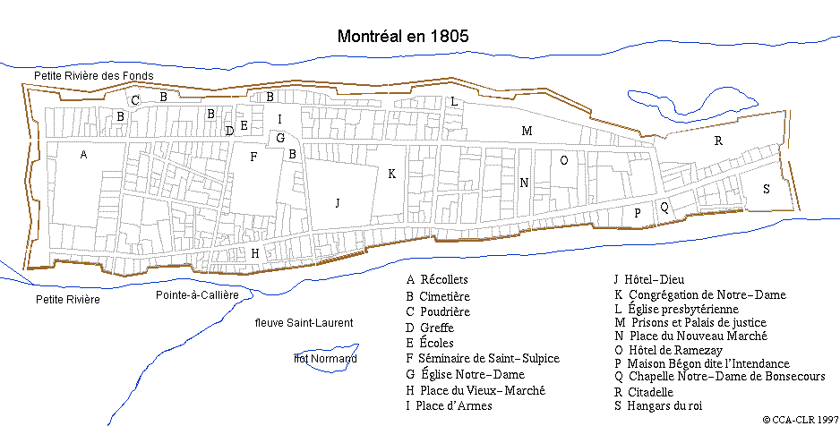 Montréal en 1805